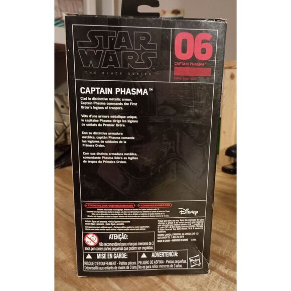 Hasbro Star Wars Episode VII Black Series 6 Inch Captain Phasma Action Figure - Picture 2 of 5